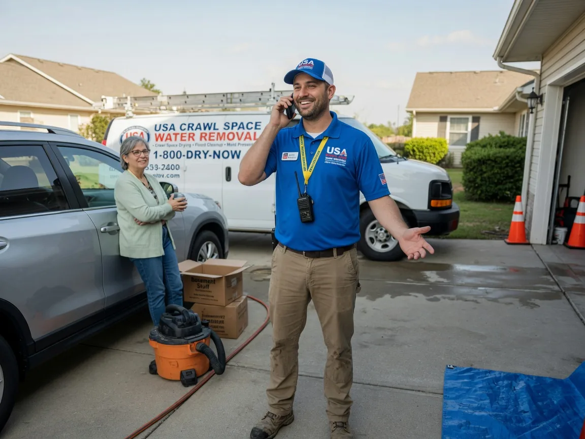 Crawl Space Water Removal Chickasaw, OH FAQs